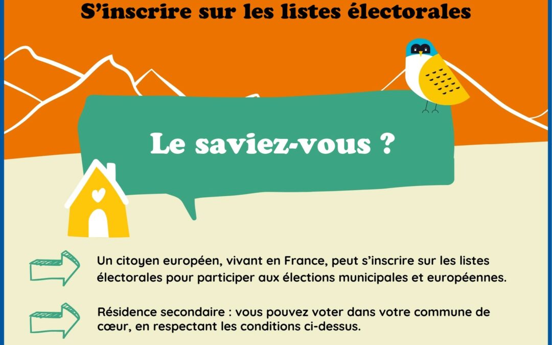 𝗜𝗡𝗦𝗖𝗥𝗜𝗣𝗧𝗜𝗢𝗡 𝗦𝗨𝗥 𝗟𝗘𝗦 𝗟𝗜𝗦𝗧𝗘𝗦 É𝗟𝗘𝗖𝗧𝗢𝗥𝗔𝗟𝗘𝗦